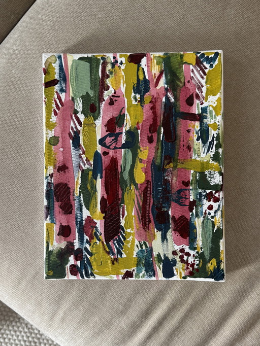 „Abstrakte Liebe“ - Original Acrylgemälde