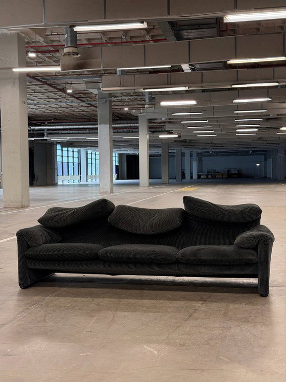 Image 1 of Cassina 3-seater Maralunga Sofa | Vintage