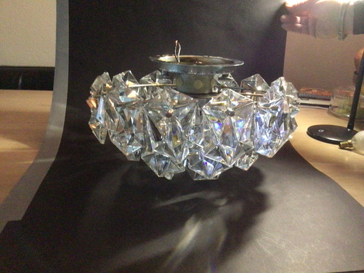 Kinkeldey-Deckenleuchte mit 27 Glasscheiben 