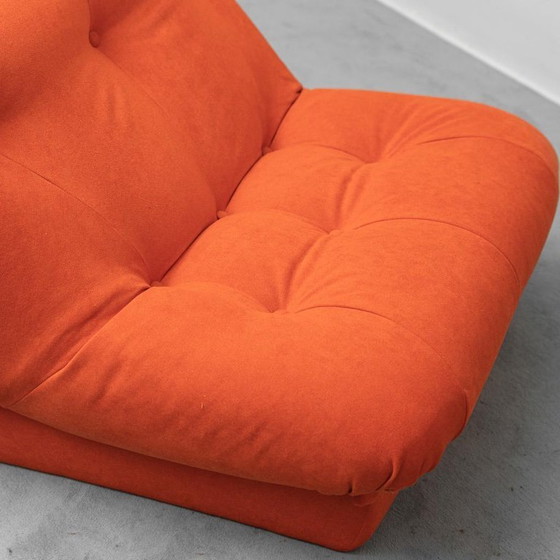 Image 1 of COPPIA DI POLTRONE VINTAGE ARANCIONI, DESIGN ANNI '70, ANTIQUARIATO MODERNO