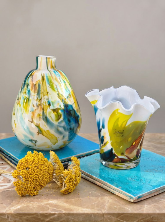 2 Fidrio Handmade Design Vases - Colori Collection – Glass (photo 10 of 17)
