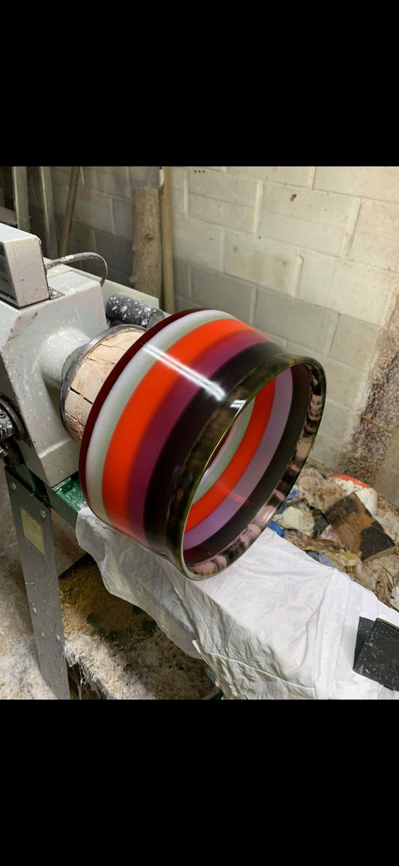 Image 1 of Atelier Belaen #001: Exclusieve Handgegoten Epoxy Schaal - Murano stijl