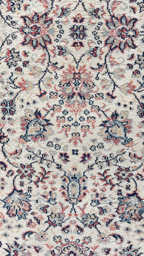Image 1 of Tapis de couloir Beige Gris-Bleu vintage