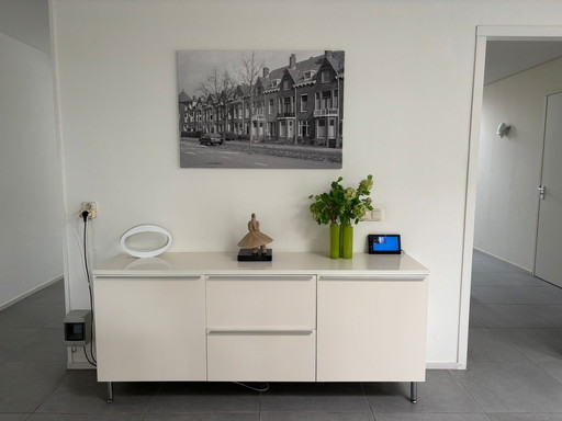White sideboard