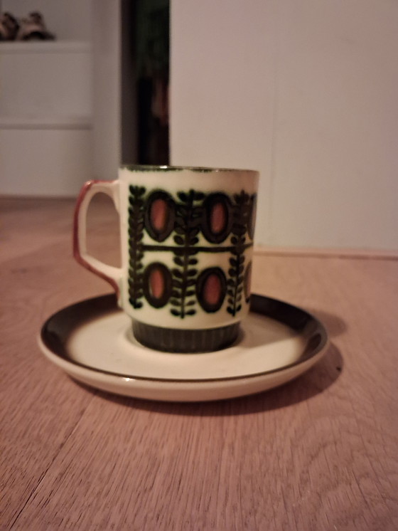 Image 1 of Vintage Boch Rambouillet (1968) jug and cup and saucer