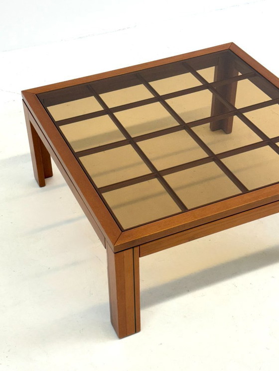 Image 1 of Tavolino italiano brutalista di Caccia alla Volpe per Linea Arredo