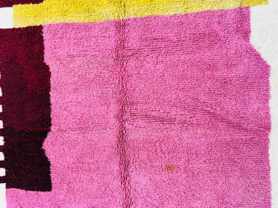 Image 1 of Marokkanischer Teppich aus Naturleinen, 300 x 150 cm 