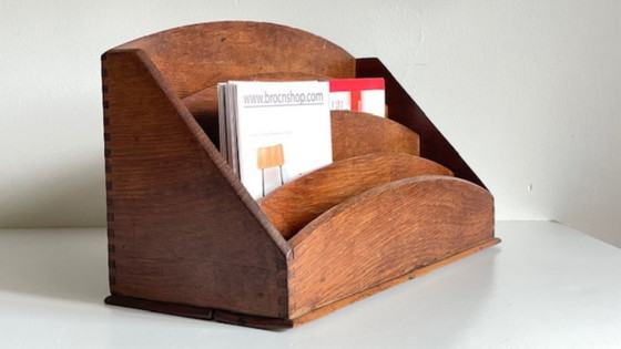 Image 1 of TRIEUR Porte-Courrier BUREAU Vintage