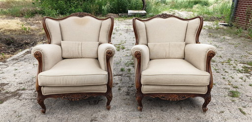 2 Art Deco Armchairs