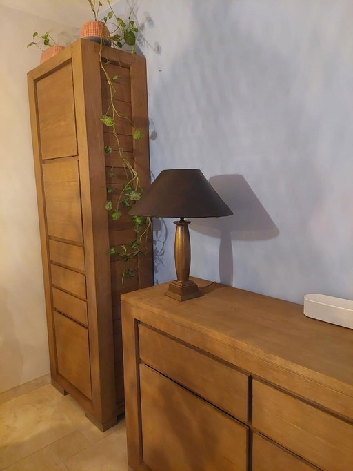 Set of solid wood designer cabinets - stylish and robust (STOCKS)