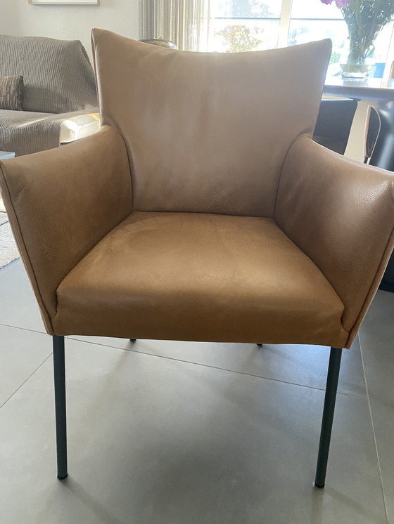 Image 1 of 6x Label Van den Berg eetkamerstoelen