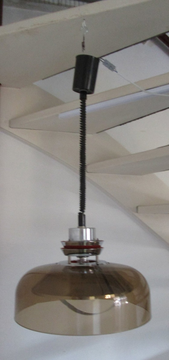 Image 1 of Mid - Century Space Age pendant lamp by Herda