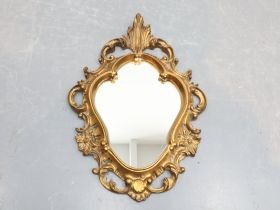 Specchio Vintage con Cimasa / Legno Vetro / Oro (photo 2 of 5)