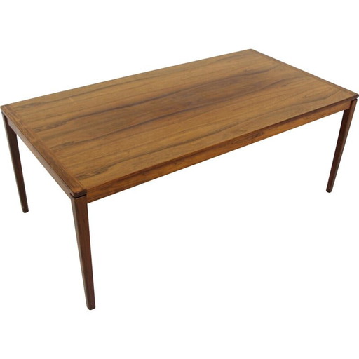 Mesa de centro vintage de palisandro, Suecia, 1960