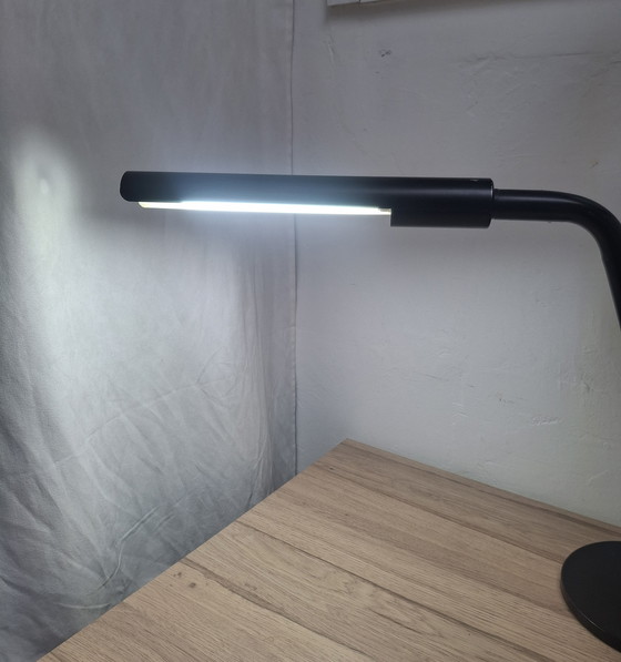 Image 1 of Black Hala Zeist vintage desk lamp. Model 745