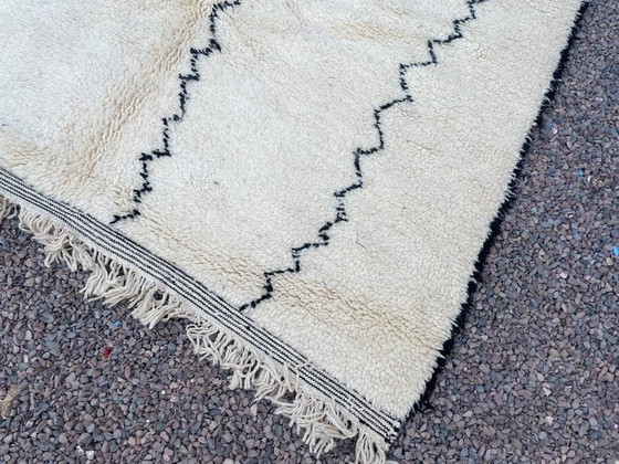 Image 1 of Tappeto tradizionale marocchino in pura lana, misura 2/3 m