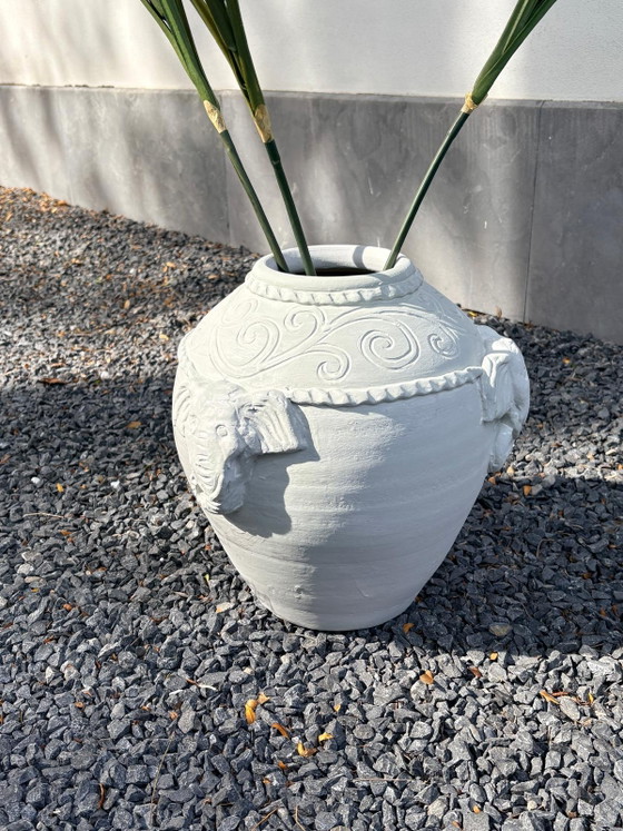 Vaso per piante in terracotta grigio chiaro – Vasi per piante, Ceramic (photo 6 of 6)