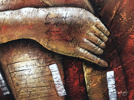 Image 1 of Expressionistische Darstellung einer Person