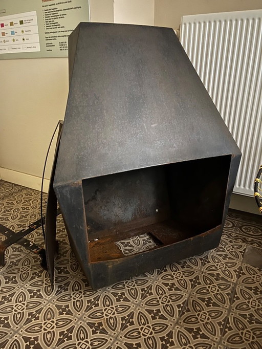 Don Bar vintage fireplace