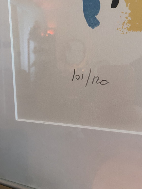 Image 1 of Rose 1990 - Nic Jonk | Screen print 75x55cm