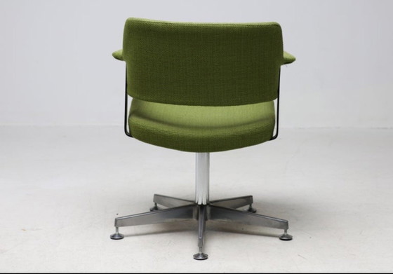 André Cordemeyer — Chaise de bureau pour Gispen – Chaises pivotantes, Aluminium, Wool (photo 5 of 11)