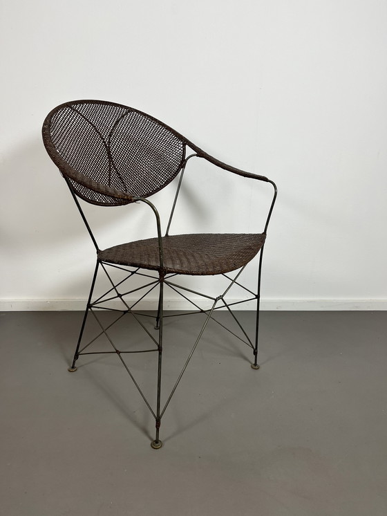 Image 1 of 2 rotan Yuzuru Yamakawa Rattan stoelen 