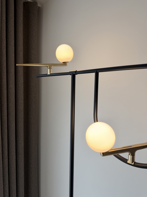 Artemide Yanzi Floor Vloerlamp Van Neri&Hu – Vloerlampen, Metal, Brass (photo 4 of 5)