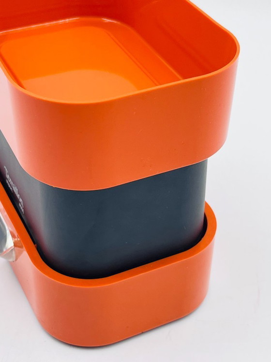 Image 1 of Vintage orange Terraillon scale from the 1970s