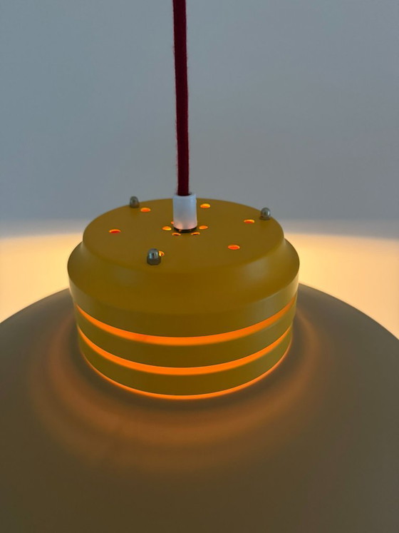 Lampada vintage danese design Space Age in una fantastica combinazione di colori – Danish design (photo 5 of 9)