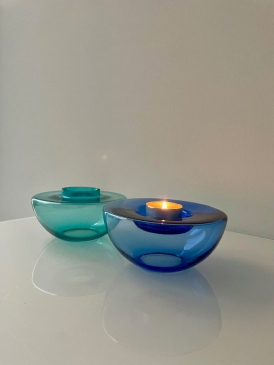 Image 1 of Porte-bougies modulaires Sagaform – Design en verre scandinave