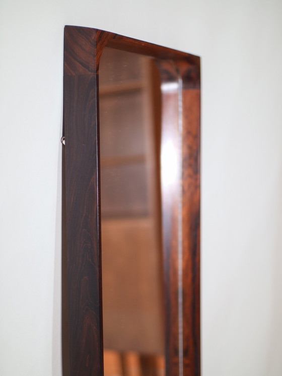 Image 1 of Mirror Niels Clausen Rosewood Danish Vintage