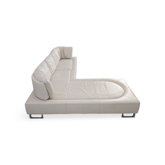 Image 1 of Divano angolare modulare Original De Sede DS 165 in pelle color crema