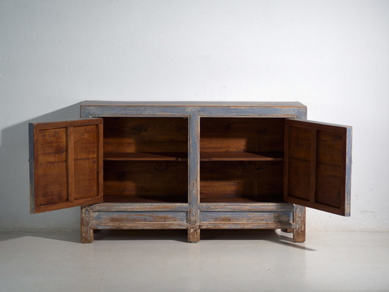 Credenza antica in legno di pino – Cina, circa 1950 – Credenze, Iron, Mid Century Modern (photo 35 of 40)