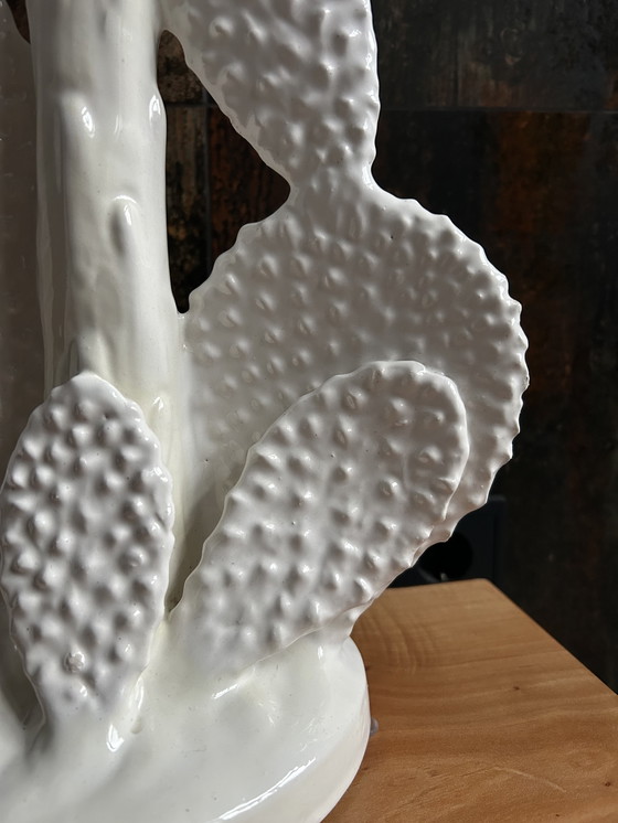 Image 1 of Vintage design table lamp ceramic Italy 1960s