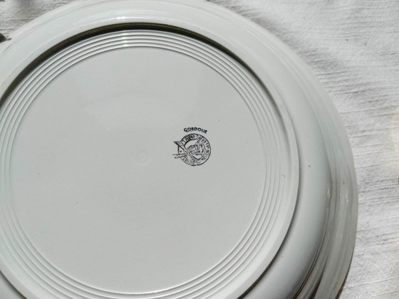 Piatto fondo vintage in maiolica floreale MOULIN DES LOUPS 'Cordoba' – Stoviglie (photo 8 of 8)