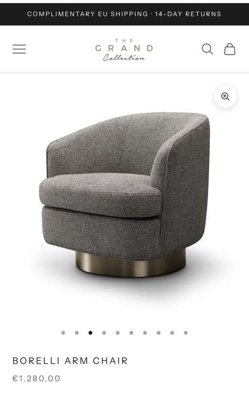 Borelli Armchair - As good as new