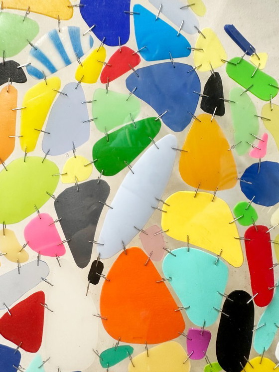 Image 1 of Large expressionist composition on Plexiglas