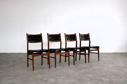 4X Vintage Swedish Dining Chairs