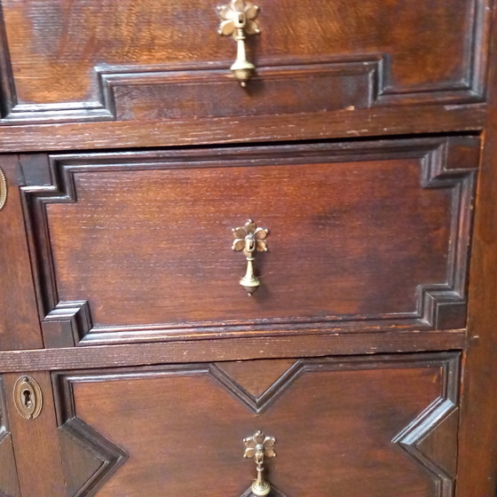 Image 1 of English Chest of Drawers From The 18th Century