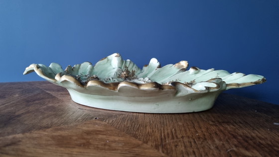 Antico piatto da muro in maiolica rococò, Francia XIX secolo, Édouard Gilles – Decorazioni murali, Ceramic (photo 12 of 15)