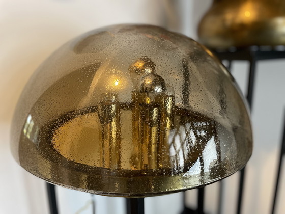 Image 1 of Schitterende Limburg grootste glazen plafondlamp type 2990