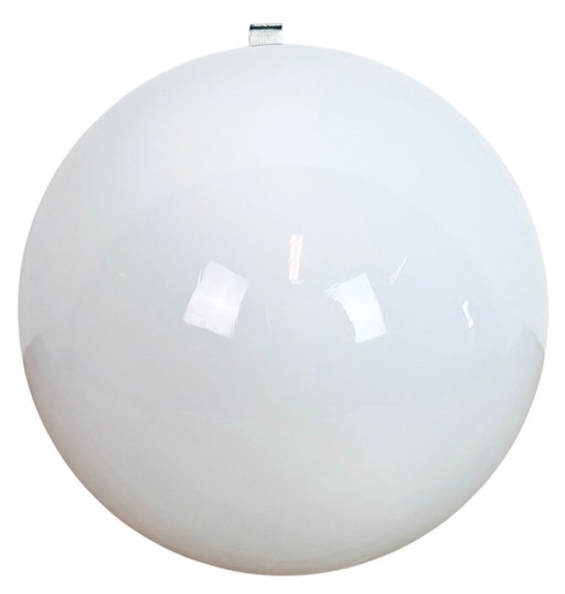 Vintage wandlamp met melkglas, jaren 60