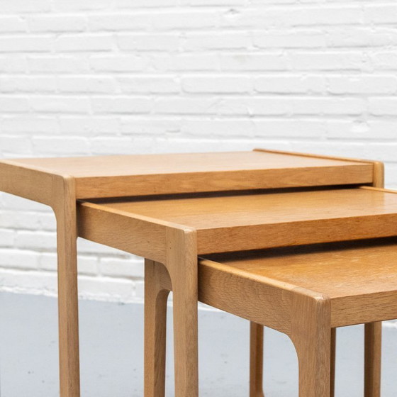 Image 1 of Ensemble de tables gigognes Opal Möbel des années 1960
