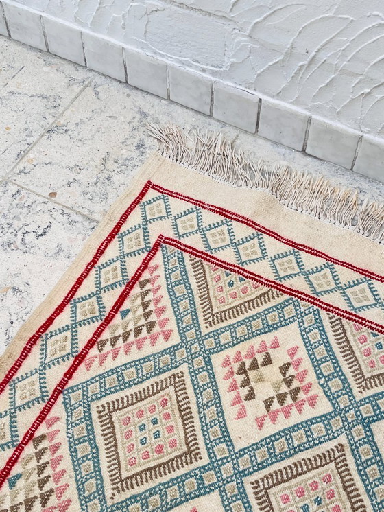 Image 1 of Handmade vintage Tunisian rug