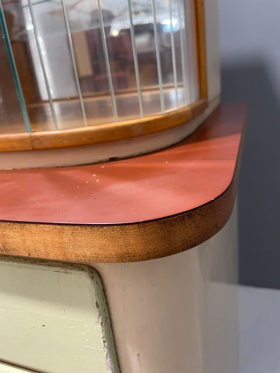 Image 1 of Mobile buffet cecoslovacco d'epoca di Tatra Nábytok - 1960 Mid-Century