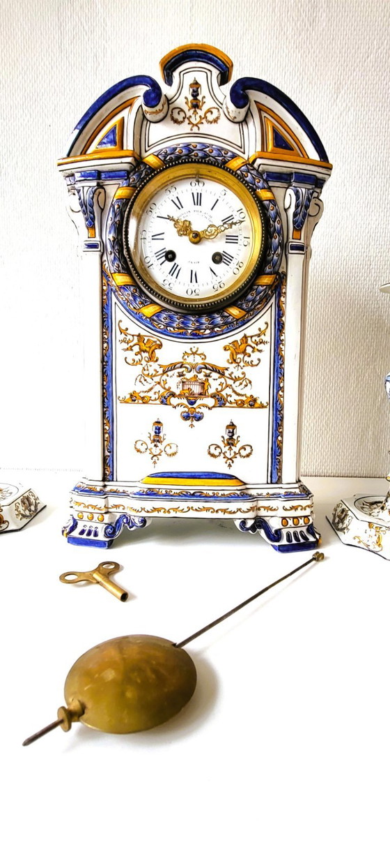 Image 1 of Horloge GIEN modèle Trianon XIXe 