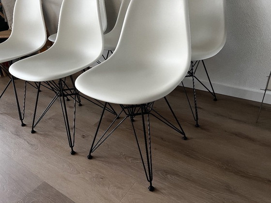 Image 1 of Vitra Chair DSR Pebble / Black Base 6x