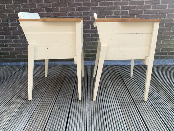 Image 1 of 2x sedia a secchiello Piet Hein Eek