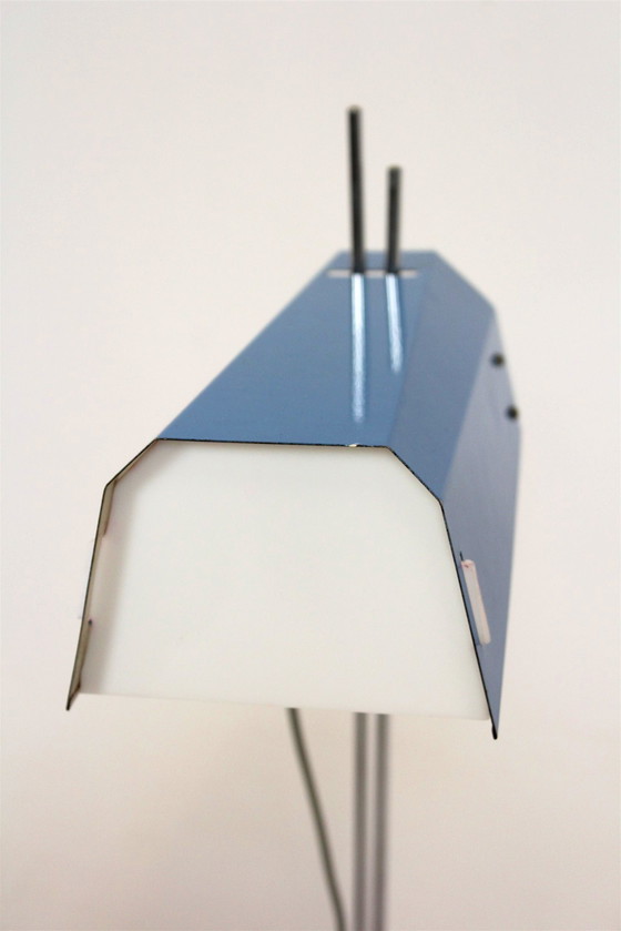 Image 1 of Blaue Tischlampe von Josef Hurka für Lidokov, 1970er Jahre