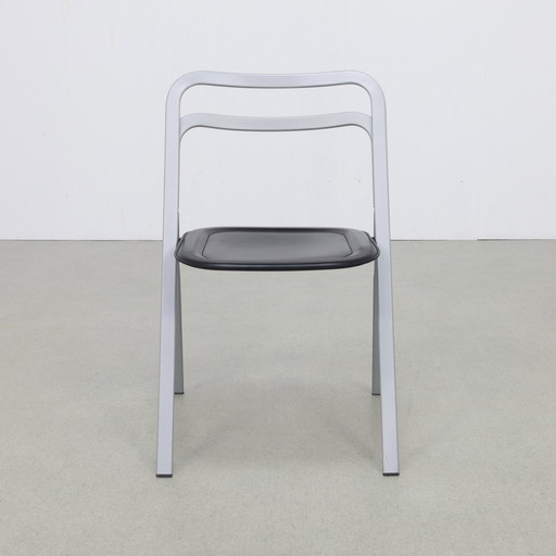 2x Design Folding Chair Giorgio Cattelan Cidue, 1970s (Set Price)